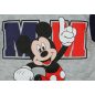 Disney Mickey hosszú ujjú baba body szürke