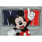 Disney Mickey hosszú ujjú baba body szürke