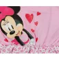 Disney Minnie szívecskés rövid ujjú szoknyás baba body