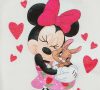 Disney Minnie szívecskés nyuszis hosszú ujjú baba body fehér