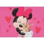 Disney Minnie szíves nyuszis rövid ujjú baba body