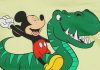 Disney Mickey dinós rövid ujjú napozó