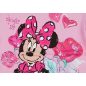 Disney Minnie szíves| virágos lányka póló