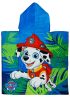 Paw Patrol/ Mancs őrjárat mintás kapucnis fürdőponcsó