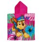 Paw Patrol/ Mancs őrjárat mintás kapucnis fürdőponcsó