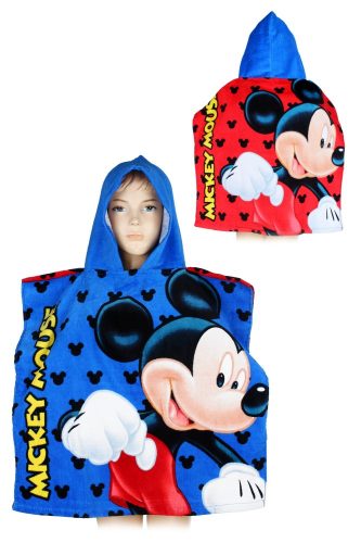 Disney Mickey frottír fürdőponcsó