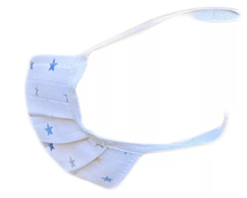 Kétrétegű textil szájmaszk orrmerevítővel