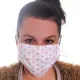 Kétrétegű textil szájmaszk orrmerevítővel