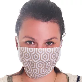 Kétrétegű textil szájmaszk orrmerevítővel