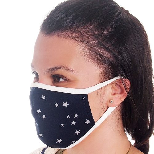 Kétrétegű textil szájmaszk