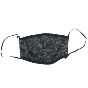 Kétrétegű textil szájmaszk orrmerevítővel