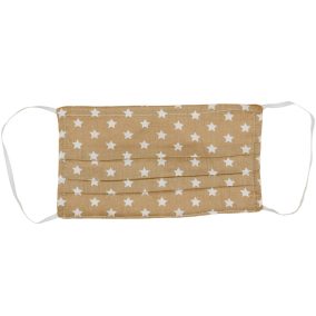 Kétrétegű textil szájmaszk orrmerevítővel