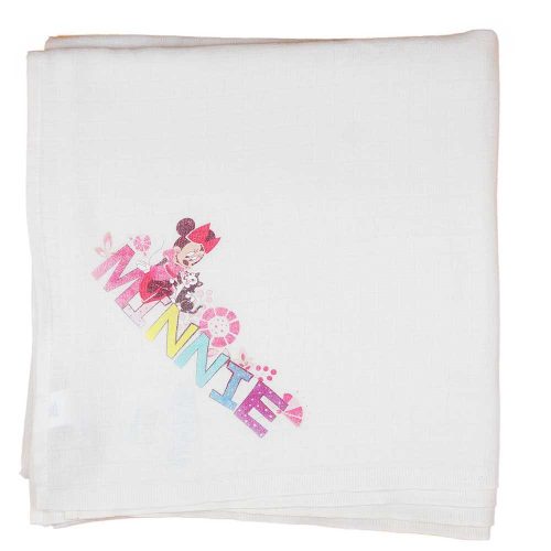 Disney Minnie textil-tetra kifogó törölköző 140x140cm