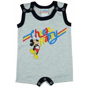   Disney Mickey "Choose Happy" feliratos ujjatlan baba napozó