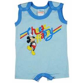   Disney Mickey "Choose Happy" feliratos ujjatlan baba napozó