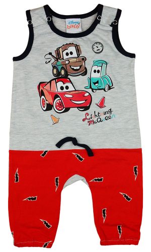 Disney Baby Cars/Verdák ujjatlan baba rugdalózó