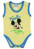 Disney Mickey  "Good Days" ujjatlan baba body sárga