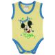 Disney Mickey  "Good Days" ujjatlan baba body sárga