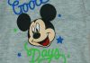 Disney Mickey "Good Days" hosszú ujjú baba body szürke