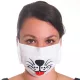 Kétrétegű textil szájmaszk orrmerevítővel