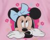 Disney Minnie virágos hosszú ujjú baba body rózsa