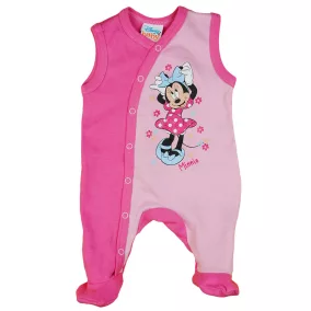 Disney Minnie virágos ujjatlan rugdalózó