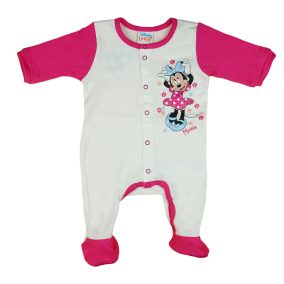 Disney Minnie virágos hosszú ujjú rugdalózó