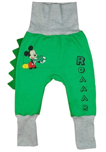 Disney Mickey dinós 2:1 méret belül bolyhos baba nadrág