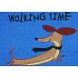 "Walking time" tacskós rövid ujjú férfi póló