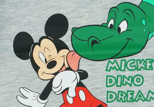 Disney Mickey dinós hosszú ujjú fiú póló