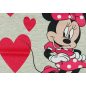   Disney Minnie csillámos, szíves hosszú ujjú lányka póló