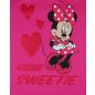   Disney Minnie csillámos, szíves hosszú ujjú lányka póló