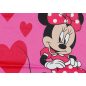   Disney Minnie csillámos, szíves hosszú ujjú lányka póló