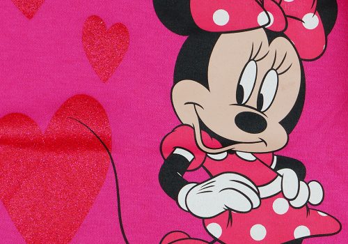 Disney Minnie szívecskés glitteres pizsama