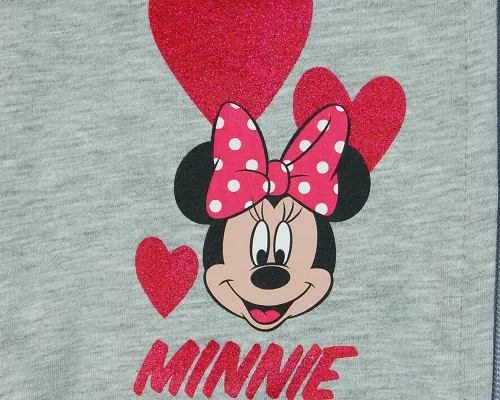 Disney Minnie belül bolyhos lányka mellény