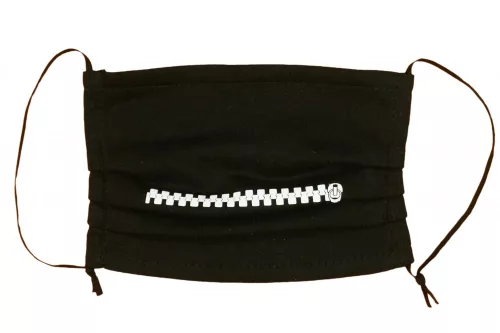 Kétrétegű textil szájmaszk orrmerevítővel