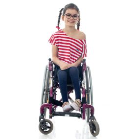 Mini&Me kerek nyakú hasban húzott lányka póló