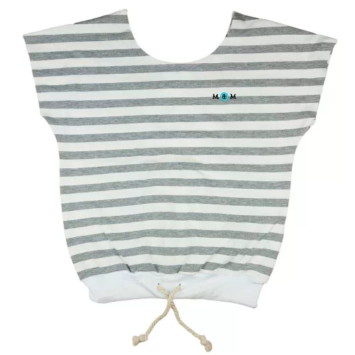 Mini&Me kerek nyakú hasban húzott lányka póló