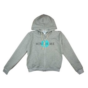 Mini&Me női cipzáras kapucnis pulóver