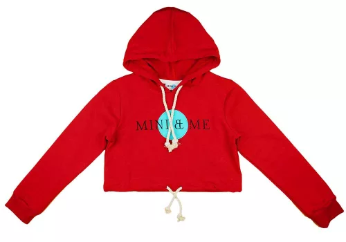 Mini&Me kapucnis lányka pulóver