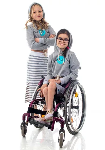 Mini&Me kapucnis lányka pulóver