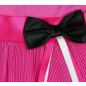 Pink alkalmi kislány ruha dekoratív masnival