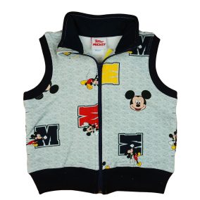Disney Mickey elöl cipzáras pamut mellény