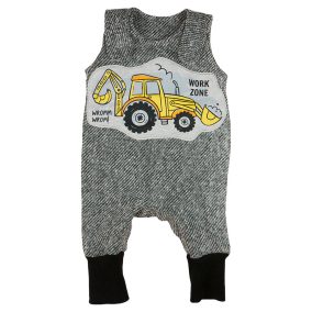   "Work Zone" ujjatlan vastag pamut rugdalózó 2:1 méret