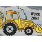 "Work Zone" ujjatlan vastag pamut rugdalózó 2:1 méret