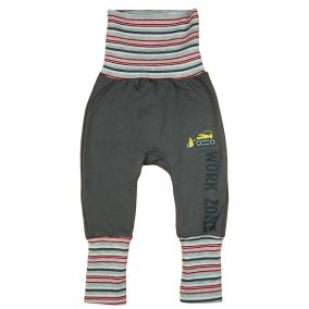   "Work Zone" munkagépes, belül bolyhos baba nadrág 2:1 méret