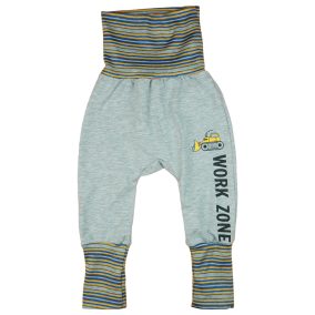   "Work Zone" munkagépes, belül bolyhos baba nadrág 2:1 méret