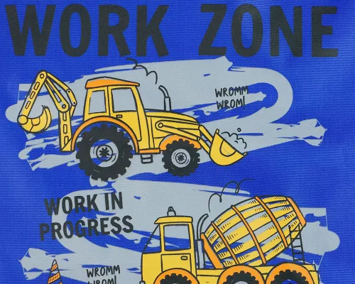 "Work Zone" munkagépes tornazsák