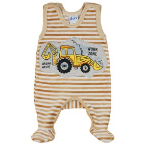 "Work zone" ujjatlan plüss rugdalózó