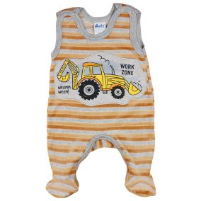 "Work zone" ujjatlan plüss rugdalózó